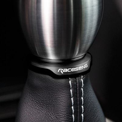 Raceseng Shift Boot Collar (For Non-Threaded Adapters/No Big Bore Knobs/No Reverse Lockouts) - Black