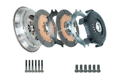 DKM Clutch 11-13 BMW 135i 215mm Ceramic Twin Disc MRX Clutch Kit w/Flywheel (850 ft/lbs Torque)