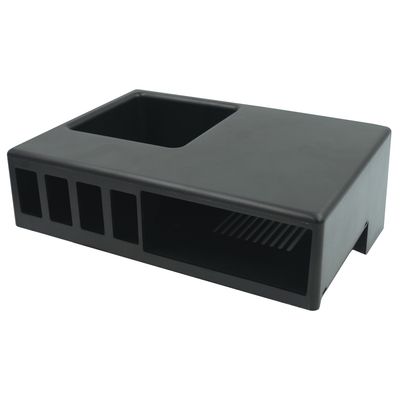 SWITCH PANEL; CB MOUNT; DASH TOP; JEEP JL 2018+; BLACK