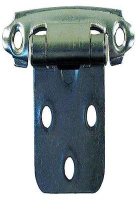 Jr Products 70575 Self-Closing Flush Mount Hinge - Satin Nickel