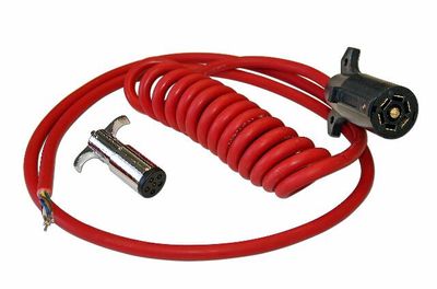 Roadmaster 1676-7 Coiled to Straight 7- to 6- Wire Power Cord